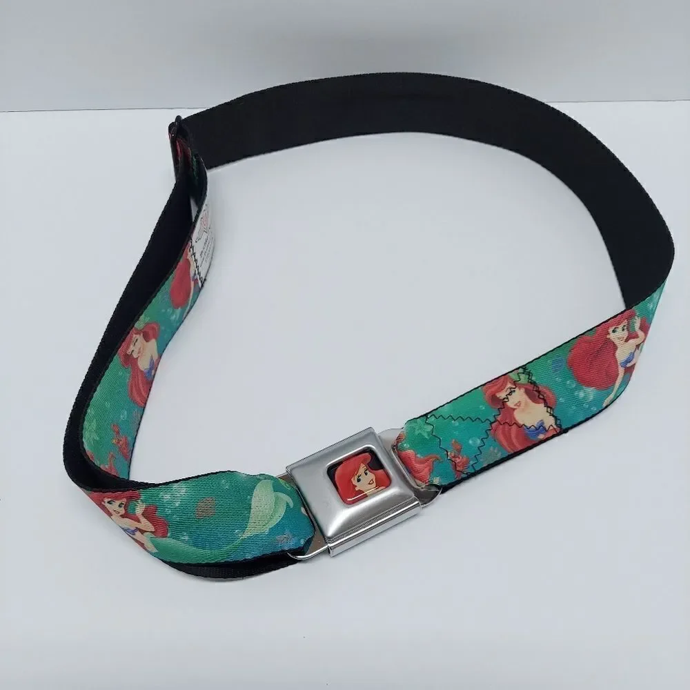 Disney Little Mermaid Ariel Buckle Down Seatbelt Belt